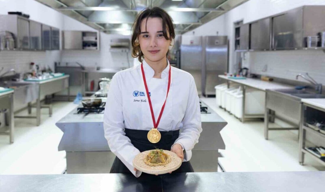 Anadolu’nun yöresel tatlarını makarnada yorumlayan gastronomi öğrencisi Sena Kollar uluslararası