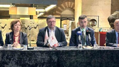 ‘2025 Yılı Yeni Müzeler Mali Destek Programı’ imza töreninde konuşan