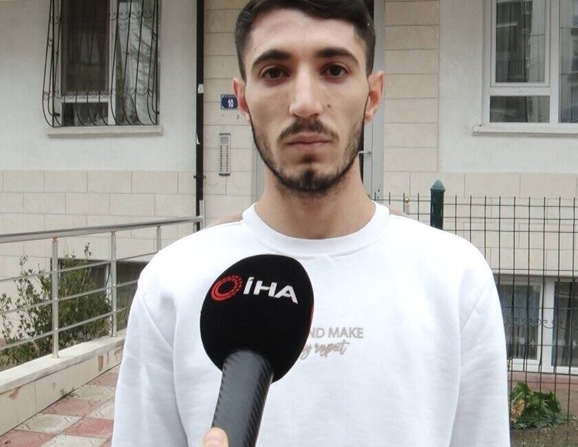 Ankara’da sürekli su kesintisi yaşadıkları için ikamet ettikleri apartmana su