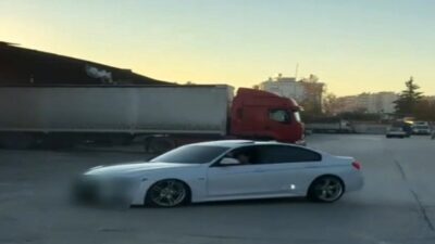 Antalya’nın Kepez ilçesinde drift yaparak görüntüleri sosyal medyada paylaşan sürücüye,