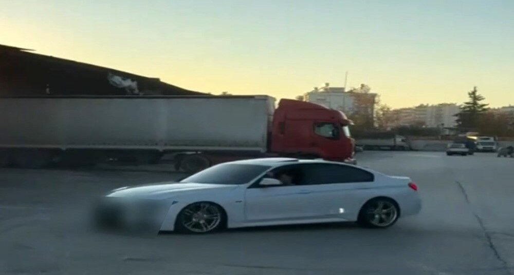 Antalya’nın Kepez ilçesinde drift yaparak görüntüleri sosyal medyada paylaşan sürücüye,