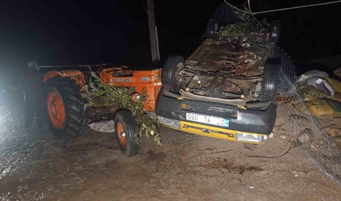 Antalya’nın Manavgat ilçesinde akşam saatlerinde etkili olan hortum, Karacalar ve