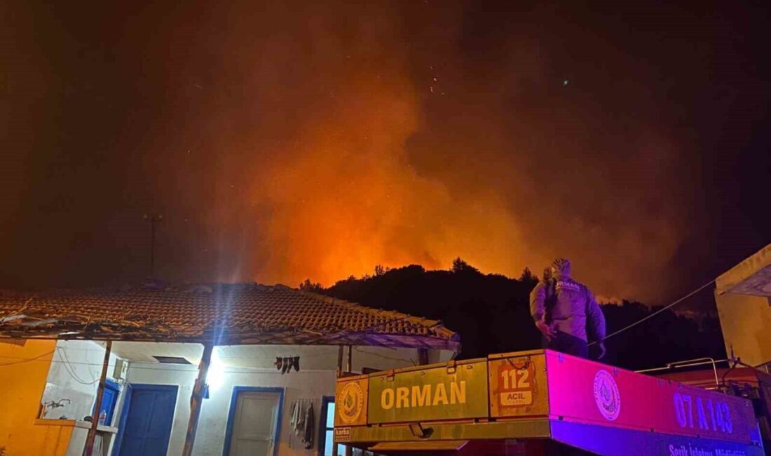 Antalya’nın Serik ilçesinde ormanlık alanda yangın çıktı. Edinilen bilgiye göre,