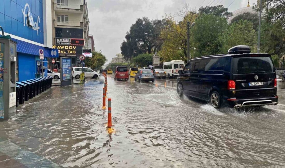 Meteoroloji 4. Bölge Müdürlüğünün sarı kod uyarısının ardından Antalya’da etkili