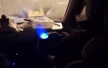 Hava sıcaklığının eksi 25 dereceye kadar düştüğü Erzurum’da araç kaloriferleri