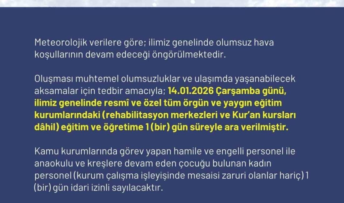 Ardahan il genelinde yoğun kar yağışı ve olumsuz hava şartları