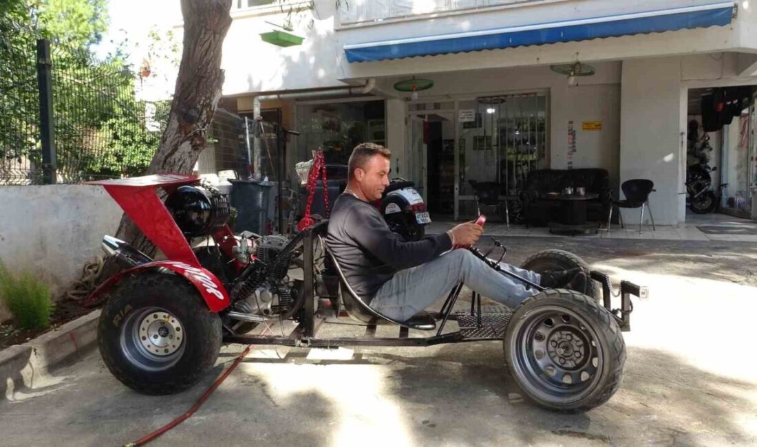 Antalya’da 27 yıllık motosiklet tamircisi arkadaşlarının ‘yapamazsın’ sözlerine aldırış etmeden