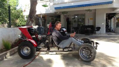 Antalya’da 27 yıllık motosiklet tamircisi arkadaşlarının ‘yapamazsın’ sözlerine aldırış etmeden