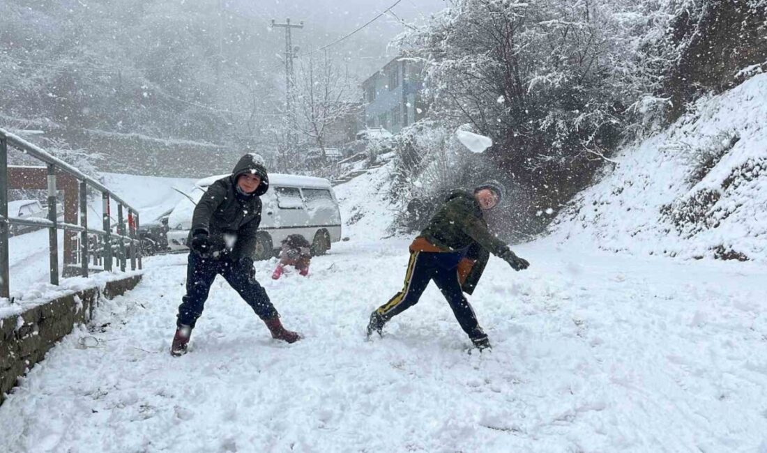 Artvin’de sabah saatlerinde yeniden etkisini artıran kar yağışı, hayatı olumsuz