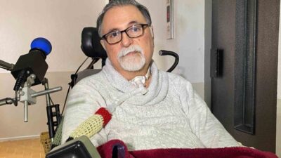 İzmir’de 35 yıldır ALS hastalığı ile mücadele eden emekli göz