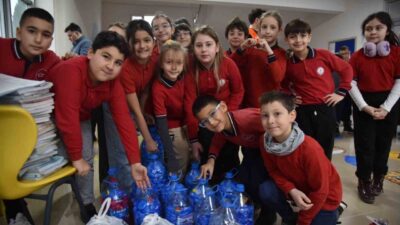 Samsun Atakum Belediyesi, sıfır atık çalışmaları kapsamında öğrencilere yönelik farkındalık