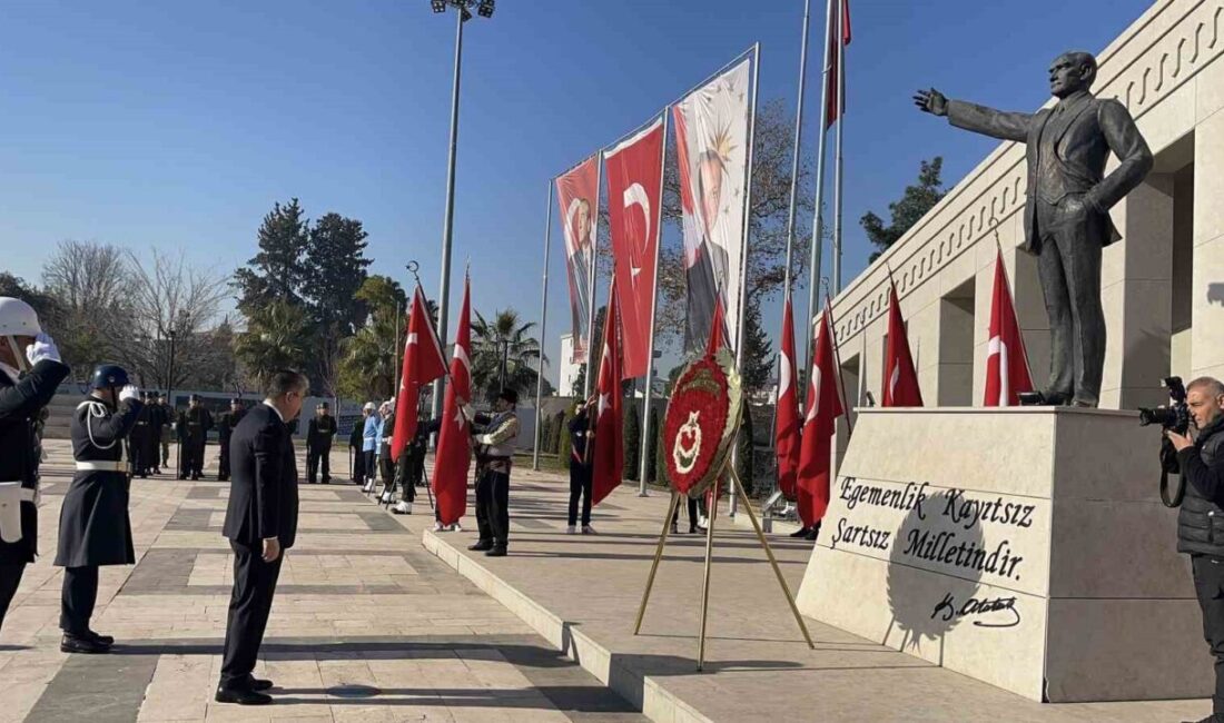 Osmaniye’de Gazi Mustafa Kemal Atatürk’ün kente gelişinin 101’inci yıl dönümü
