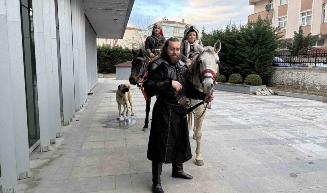 Diriliş Ertuğrul dizisinin Melikşah Alp’i Melikşah Özen ile İlknur Bakay,