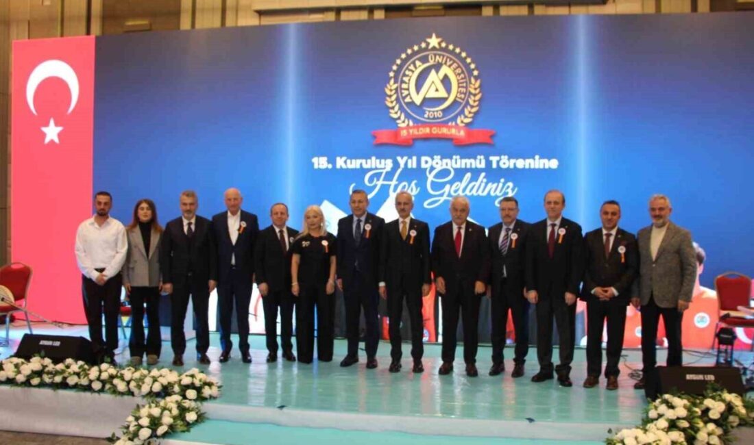 Karadeniz Bölgesi’nin tek vakıf üniversitesi olan Avrasya Üniversitesi’nin kuruluşunun 15.