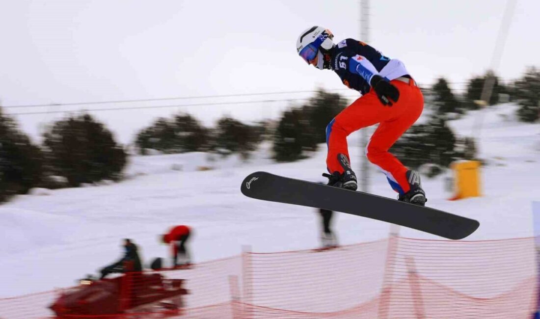 Erzincan’da bulunan Ergan Dağı Kayak Merkezi, Snowboard Cross Avrupa Kupası