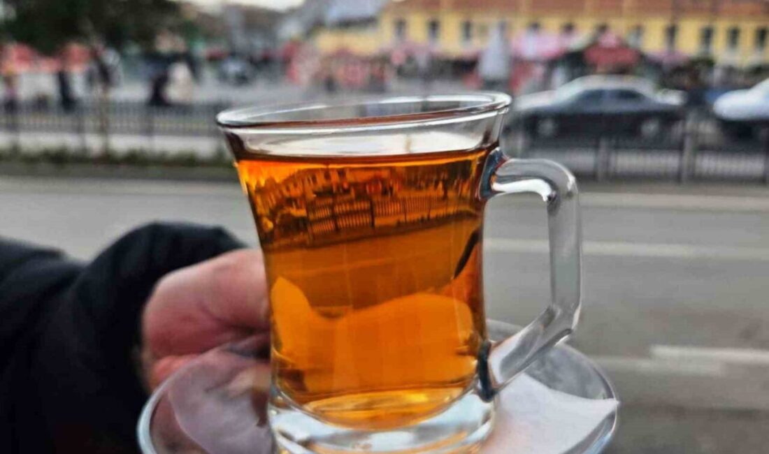 Dondurucu soğukların etkili olduğu Samsun’da vatandaşlar kış çayına ilgi gösteriyor.