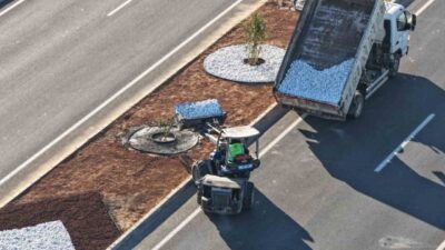 Aydın Büyükşehir Belediyesi tarafından yapımı tamamlanan Acarlar-Şehir Hastanesi yolunda, Park