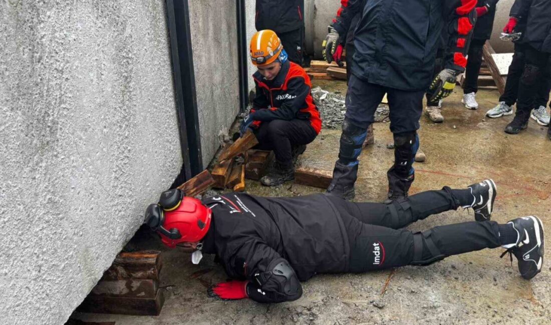 Aydın İl Afet ve Acil Durum Müdürlüğü (AFAD) koordinasyonunda düzenlenen