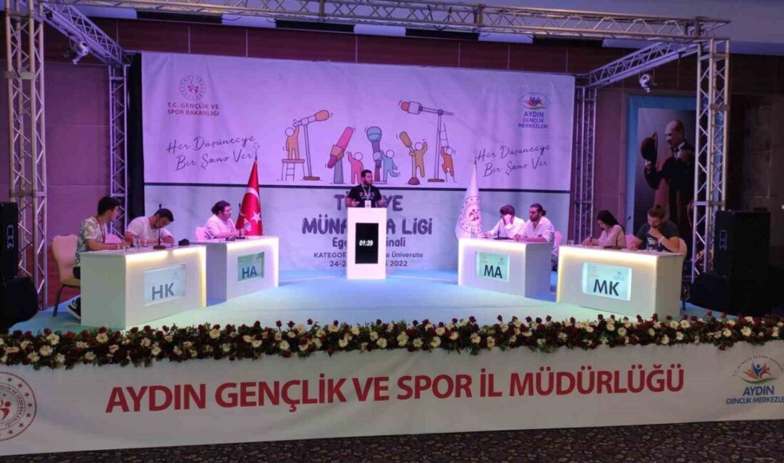 Gençlerin düşünce becerilerinin geliştirilmesi hedefiyle düzenlenecek olan Türkiye Münazara Ligi