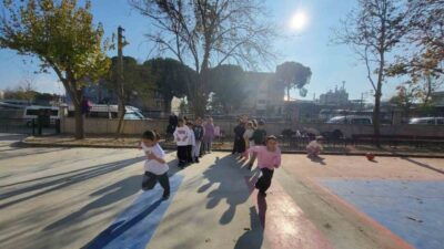 Aydın’da eğitim gören 4. sınıf öğrencileri, “Spora ilk adım” projesi