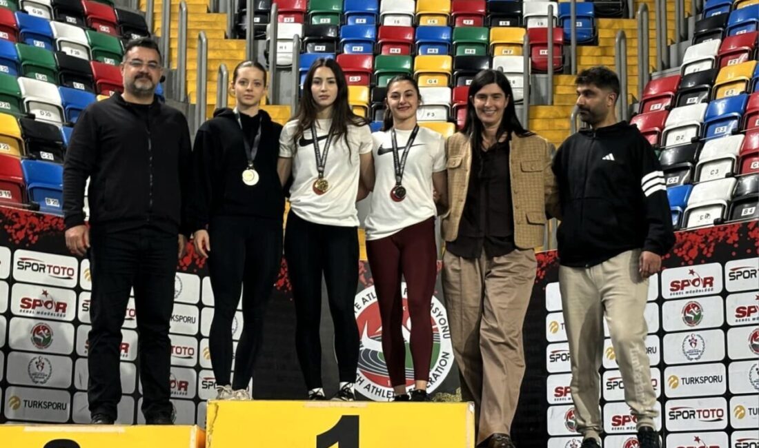 İstanbul’da düzenlenen U-20 Salon Türkiye Şampiyonası’nda Aydın’ı temsil eden sporcular