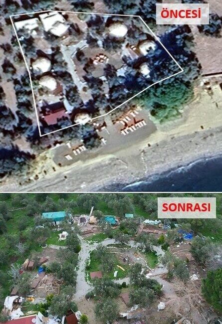 Çanakkale’nin Ayvacık ilçesinde İl Özel İdaresi Yapı Kontrol Müdürlüğünce geçtiğimiz