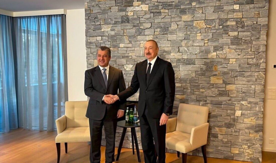 Azerbaycan Cumhurbaşkanı İlham Aliyev, İsviçre’nin Davos kasabasında düzenlenen Dünya Ekonomik