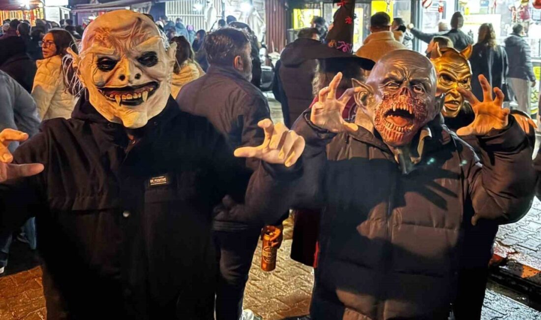 Kırklareli’nin Babaeski ilçesine bağlı Büyükmandıra beldesinde teması “korkutmak” olan bin