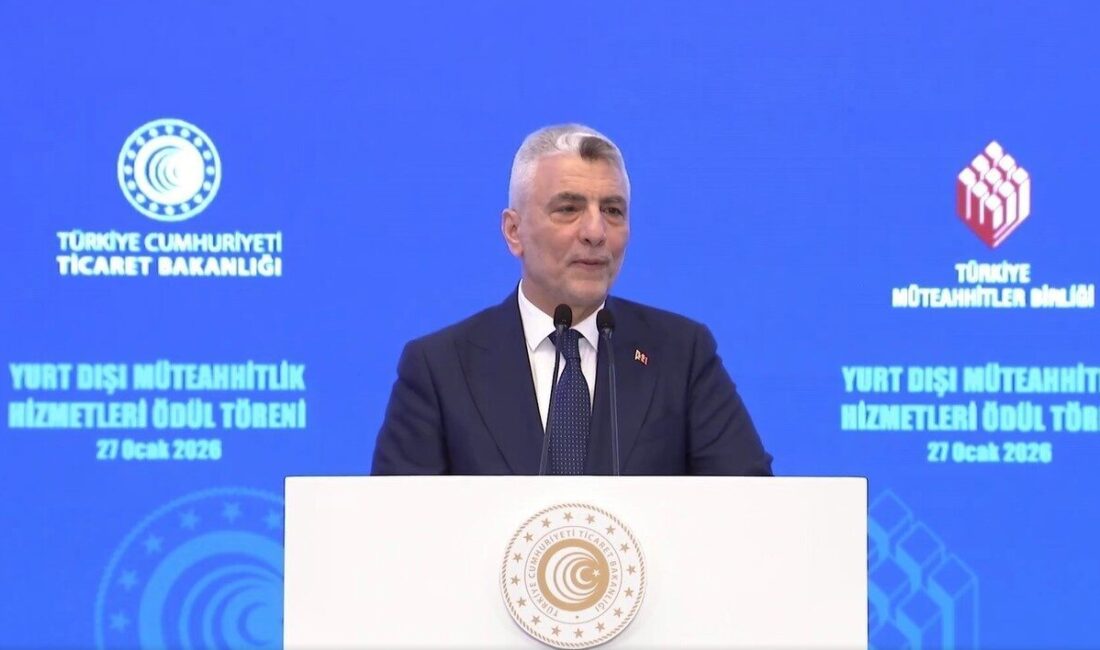 Ticaret Bakanı Ömer Bolat, “Son yıllarda teknik müşavirlik de onu