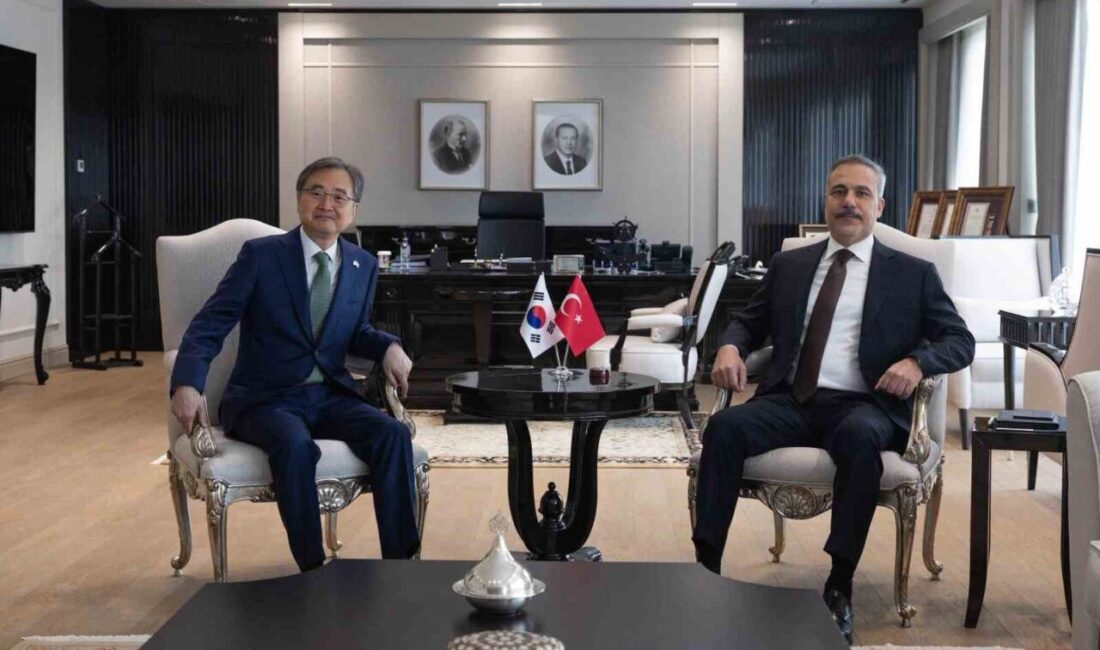 Dışişleri Bakanı Hakan Fidan, Güney Kore Dışişleri Bakanı Cho Hyun