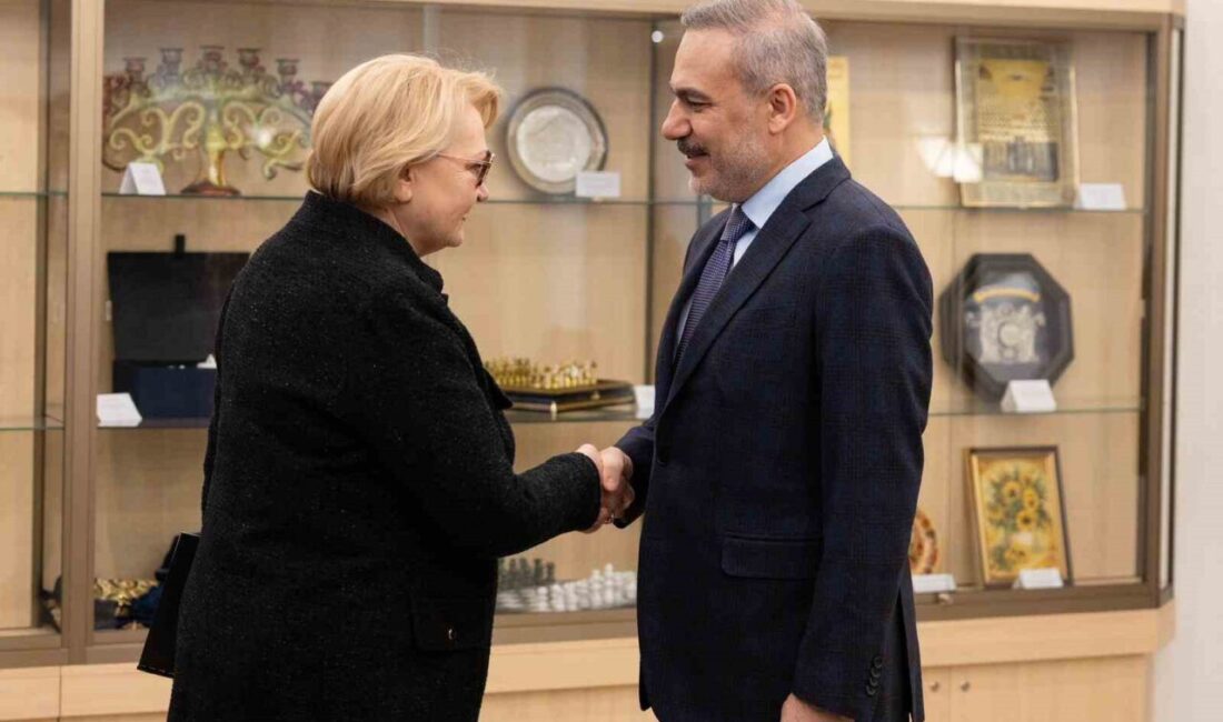 Dışişleri Bakanı Hakan Fidan, Litvanya’nın başkenti Vilnius’ta, Litvanya Meclis Başkan