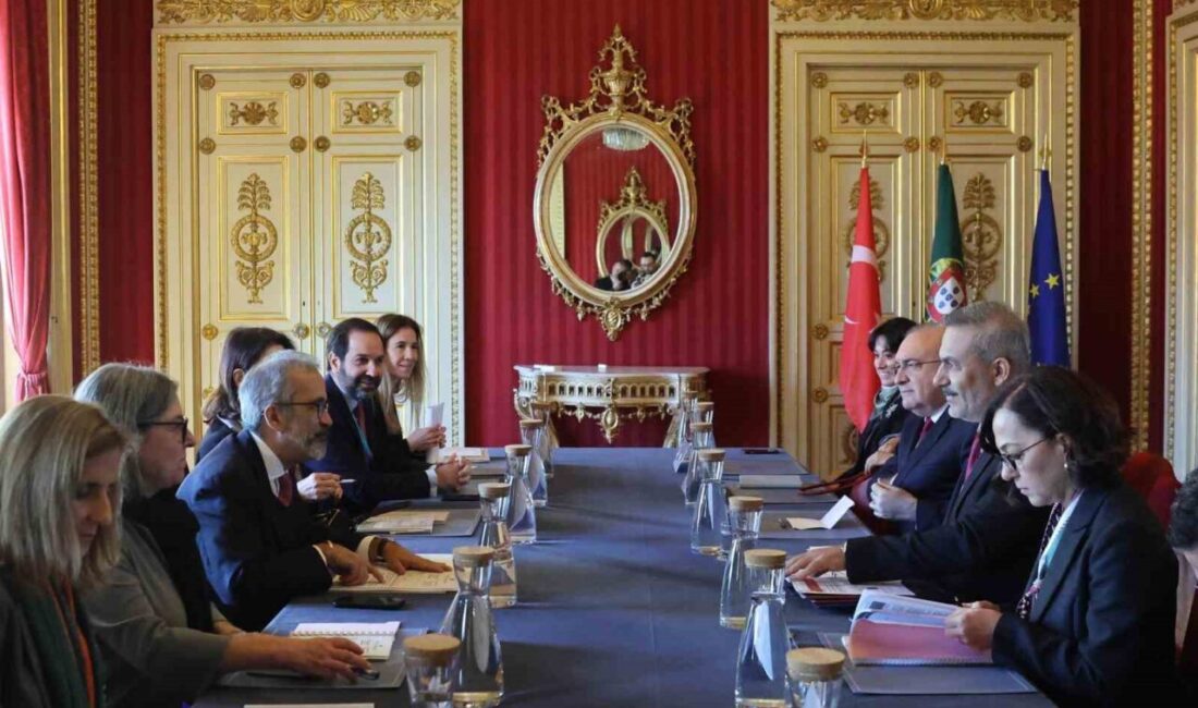 Dışişleri Bakanı Hakan Fidan, Portekiz Devlet ve Dışişleri Bakanı Paulo