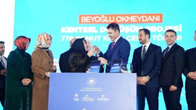 Çevre, Şehircilik ve İklim Değişikliği Bakanı Murat Kurum, Okmeydanı Kentsel