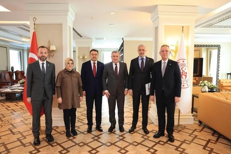 Kütahya Valisi Musa Işın, Milletvekilleri Adil Biçer, İsmail Çağlar Bayırcı,