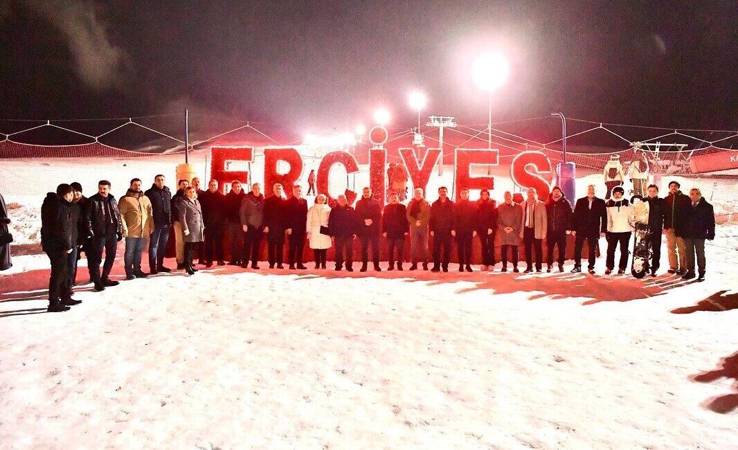Kayseri Büyükşehir Belediye Başkanı Dr. Memduh Büyükkılıç; Kayseri Valisi Gökmen