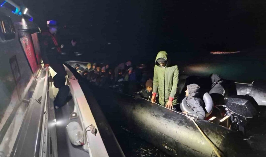 Balıkesir’in Ayvalık ilçesi açıklarında; yasa dışı yollarla Yunanistan’ın Midilli Adası’na