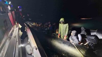 Balıkesir’in Ayvalık ilçesi açıklarında; yasa dışı yollarla Yunanistan’ın Midilli Adası’na