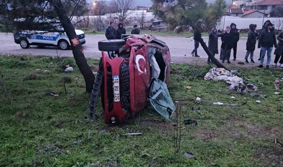 Balıkesir Çevre Yolu’nda meydana gelen trafik kazasında 2 kişi yaralandı.
