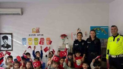 Balıkesir’in Burhaniye ilçesinde, İlçe Emniyet Müdürlüğü Toplum Destekli Polislik Büro