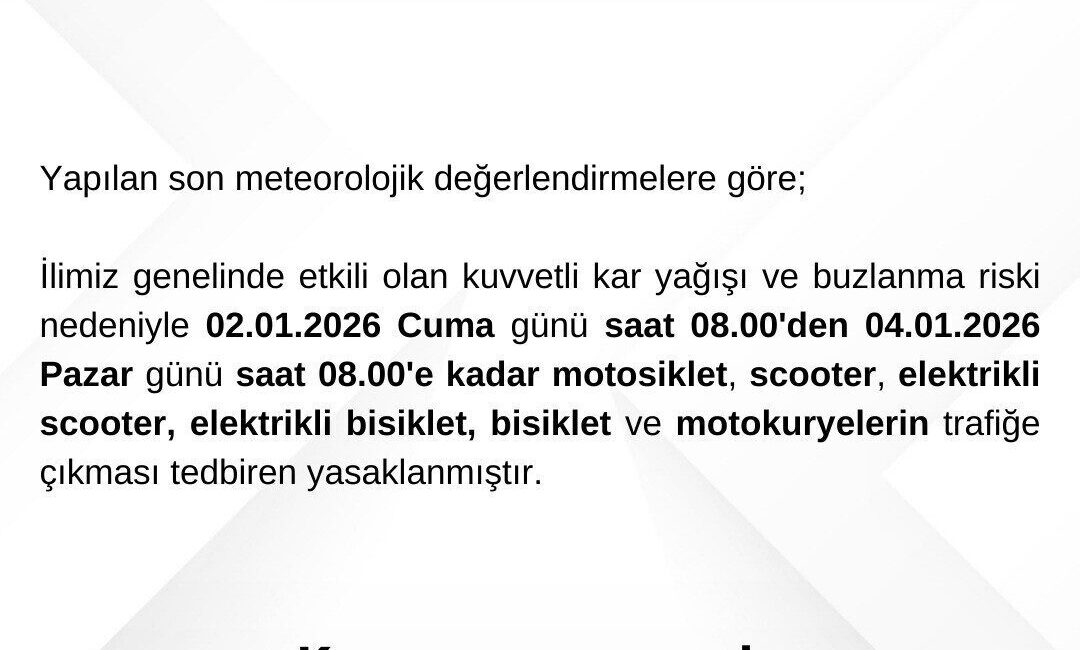 Bartın’da etkili olan kar yağışı ve buzlanma riski nedeniyle 2