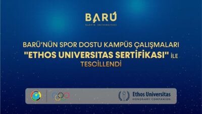 Bartın Üniversitesi (BARÜ) spor dostu kampüs vizyonuyla yürüttüğü etik değerler,