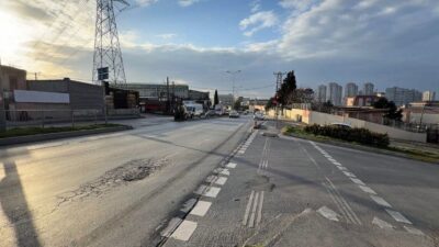 İstanbul Başakşehir’de meydana gelen kazada, keresteciler sanayi sitesine dönmek isteyen