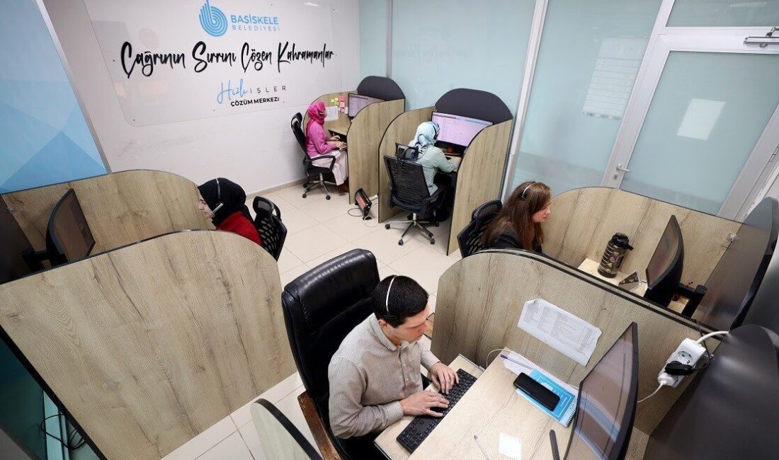 Başiskele’de belediyecilik hizmetlerine erişimi kolaylaştırmak amacıyla kurulan Hızlı İşler Çözüm