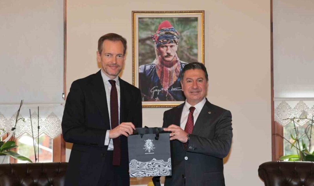 Muğla Büyükşehir Belediye Başkanı Ahmet Aras, Belçika Krallığı Ankara Büyükelçisi