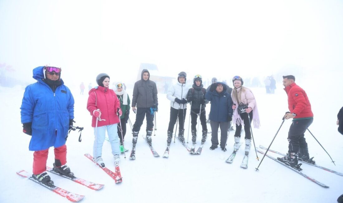 Kayseri Büyükşehir Belediye Başkanı Dr. Memduh Büyükkılıç; hafta sonu kayak