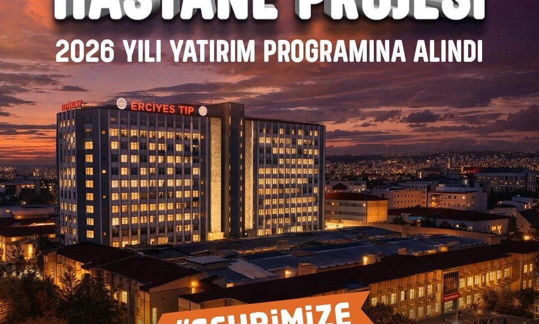 Kayseri Büyükşehir Belediye Başkanı Dr. Memduh Büyükkılıç, Erciyes Üniversitesi Tıp