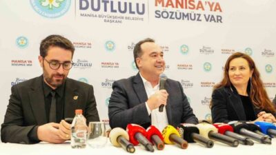 Manisa Büyükşehir Belediye Başkanı Besim Dutlulu, 10 Ocak Çalışan Gazeteciler