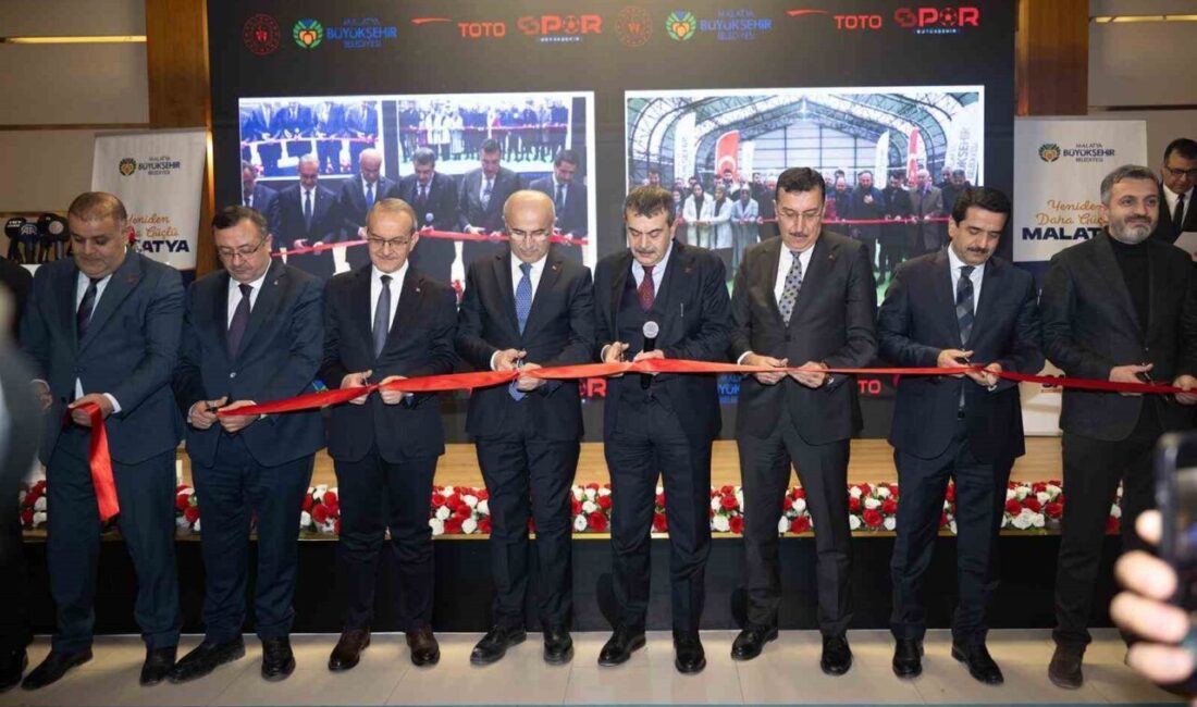 Malatya’da, Milli Eğitim Bakanı Yusuf Tekin’in katılımlarıyla toplam maliyeti 100