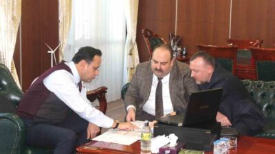 İnönü Belediye Başkanı Serhat Hamamcı’nın ilçeye yeni projeler kazandırmak için