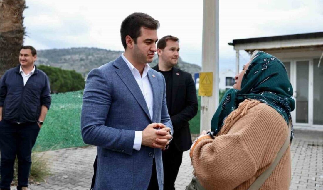 Bodrum Belediye Başkanı Tamer Mandalinci, ilçe genelinde sürdürdüğü saha ziyaretlerine